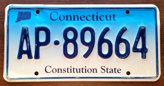 Connecticut - tablica z USA
