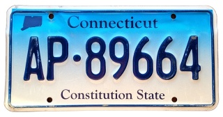 Connecticut - tablica z USA