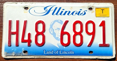 Illinois - tablica z USA