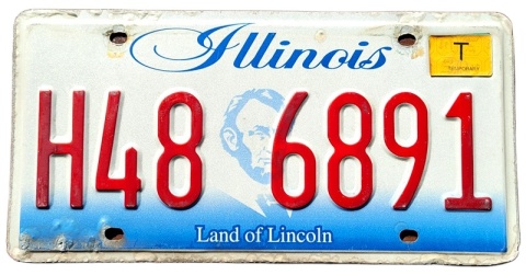 Illinois - tablica z USA