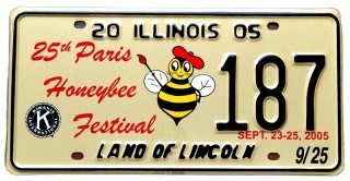 Illinois 2005 - tablica z USA