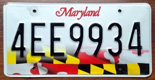 Maryland - tablica z USA