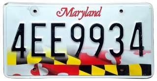 Maryland - tablica z USA