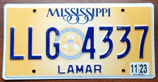 Mississippi 2023 - tblica z USA