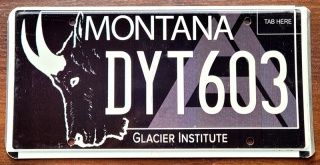 Montana - tablica z USA