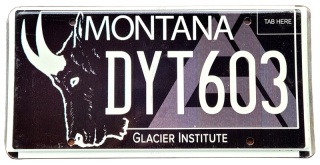 Montana - tablica z USA