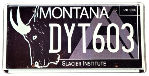 Montana - tablica z USA