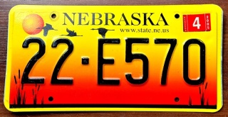 Nebraska 2005 - tablica z USA