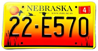Nebraska 2005 - tablica z USA