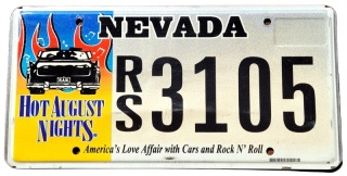 Nevada - tablica z USA