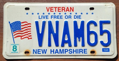 New Hampshire - tablica z USA