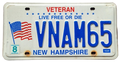 New Hampshire - tablica z USA