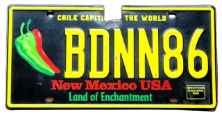 New Mexico - tablica z USA