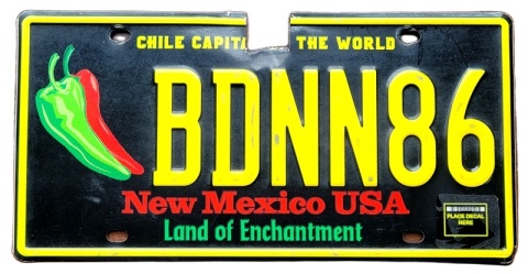 New Mexico - tablica z USA
