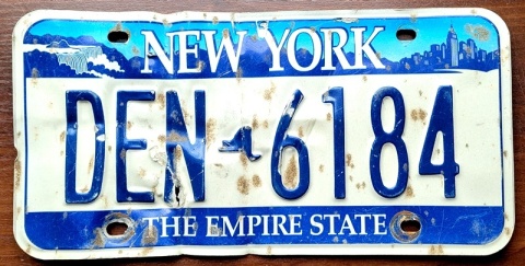 ROAD KILL - New York - tablica z USA