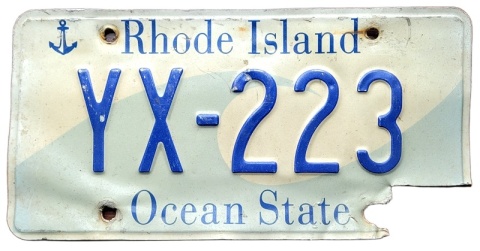 ROAD KILL - Rhode Island - tablica z USA