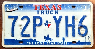 Texas - tablica z USA
