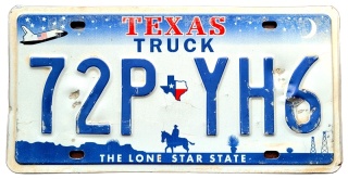 Texas - tablica z USA