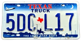 Texas - tablica z USA