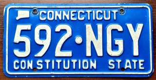 Connecticut - tablica z USA