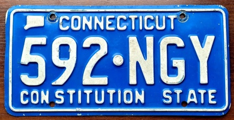 Connecticut - tablica z USA