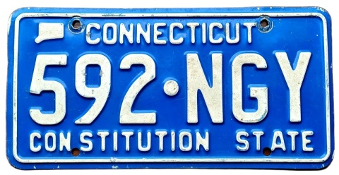 Connecticut - tablica z USA