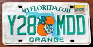 Florida - tablica z USA