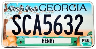 Georgia 2026 - tablica z USA