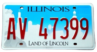 Illinois - tablica z USA