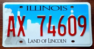 Illinois - tablica z USA