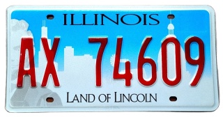 Illinois - tablica z USA