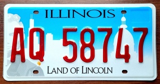 Illinois - tablica z USA