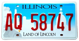 Illinois - tablica z USA