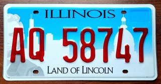 Illinois - tablica z USA