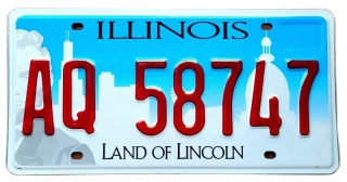 Illinois - tablica z USA