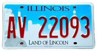 Illinois - tablica z USA