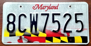 Maryland - tablica z USA