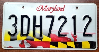 Maryland - tablica z USA