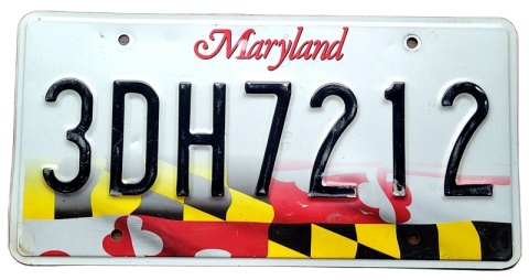 Maryland - tablica z USA
