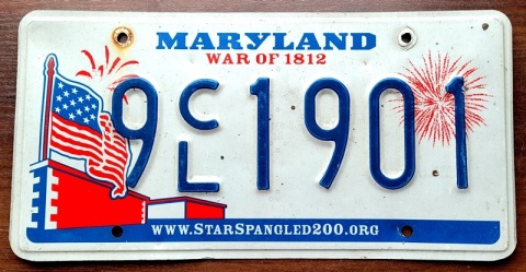 Maryland - tablica z USA