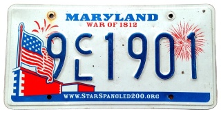 Maryland - tablica z USA