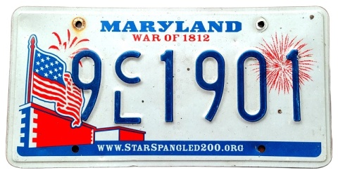 Maryland - tablica z USA
