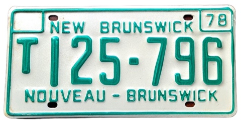 New Brunswick 1978 - Canada