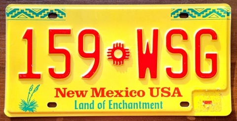New Mexico - tablica z USA