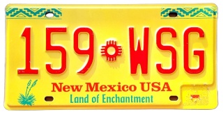 New Mexico - tablica z USA