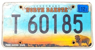 North Dakota 2023 - tablica z USA