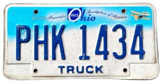 Ohio - tablica z USA