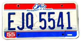 Ohio - tablica z USA