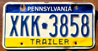 Pennsylvania - tablica z USA
