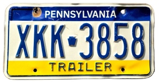 Pennsylvania - tablica z USA
